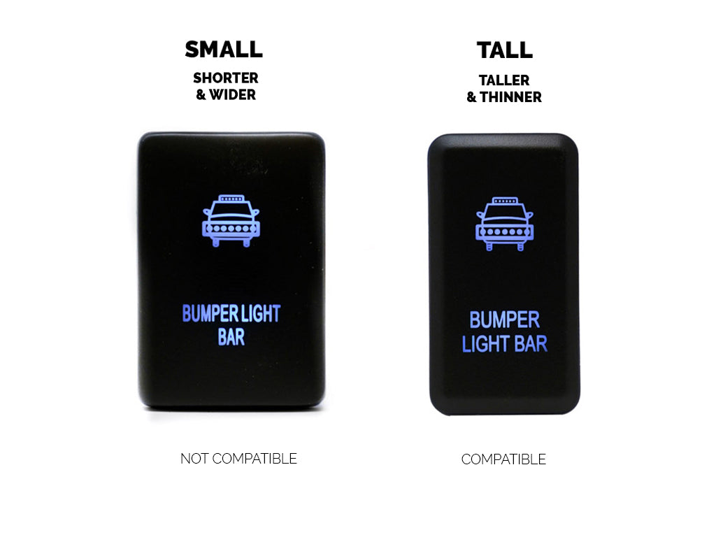 OEM Style Switch Panel (3 Switch) For 2016-2023 Toyota Tacoma