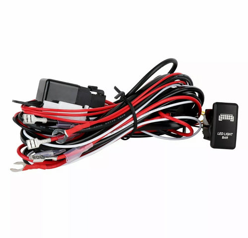 Complete Universal LED Light Bar Wiring Harness