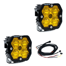 Load image into Gallery viewer, Baja Designs Squadron 2.0 Sport Black LED Auxiliary Light Pod Pair