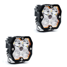 Load image into Gallery viewer, Baja Designs Squadron 2.0 Sport Black LED Auxiliary Light Pod Pair