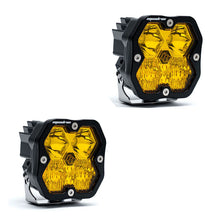 Load image into Gallery viewer, Baja Designs Squadron R 2.0 Sport Black LED Auxiliary Light Pod Pair
