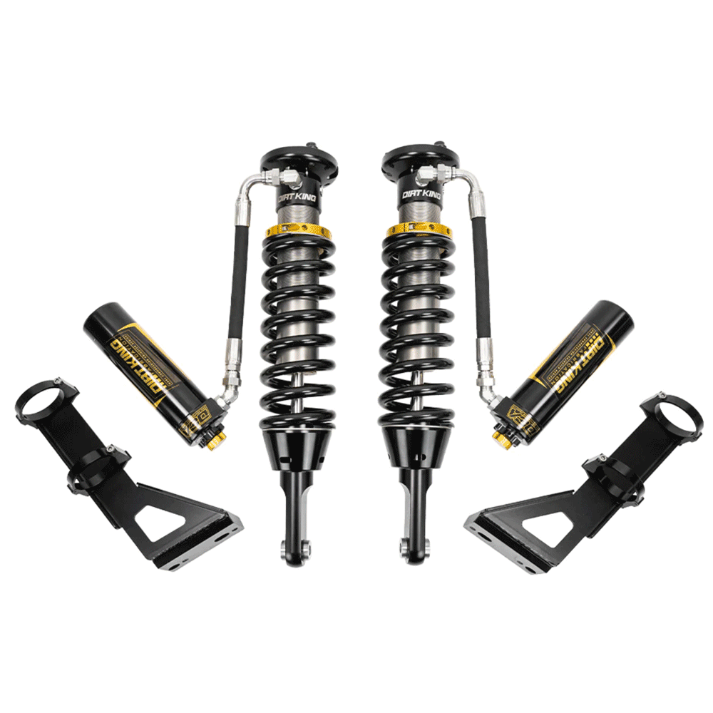 Dirt King Fabrication - 2.5 Coilovers - DCA Remote Reservoir