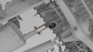 NYTOP Titanium Exhaust Axle Dump (2022+ Tundra)