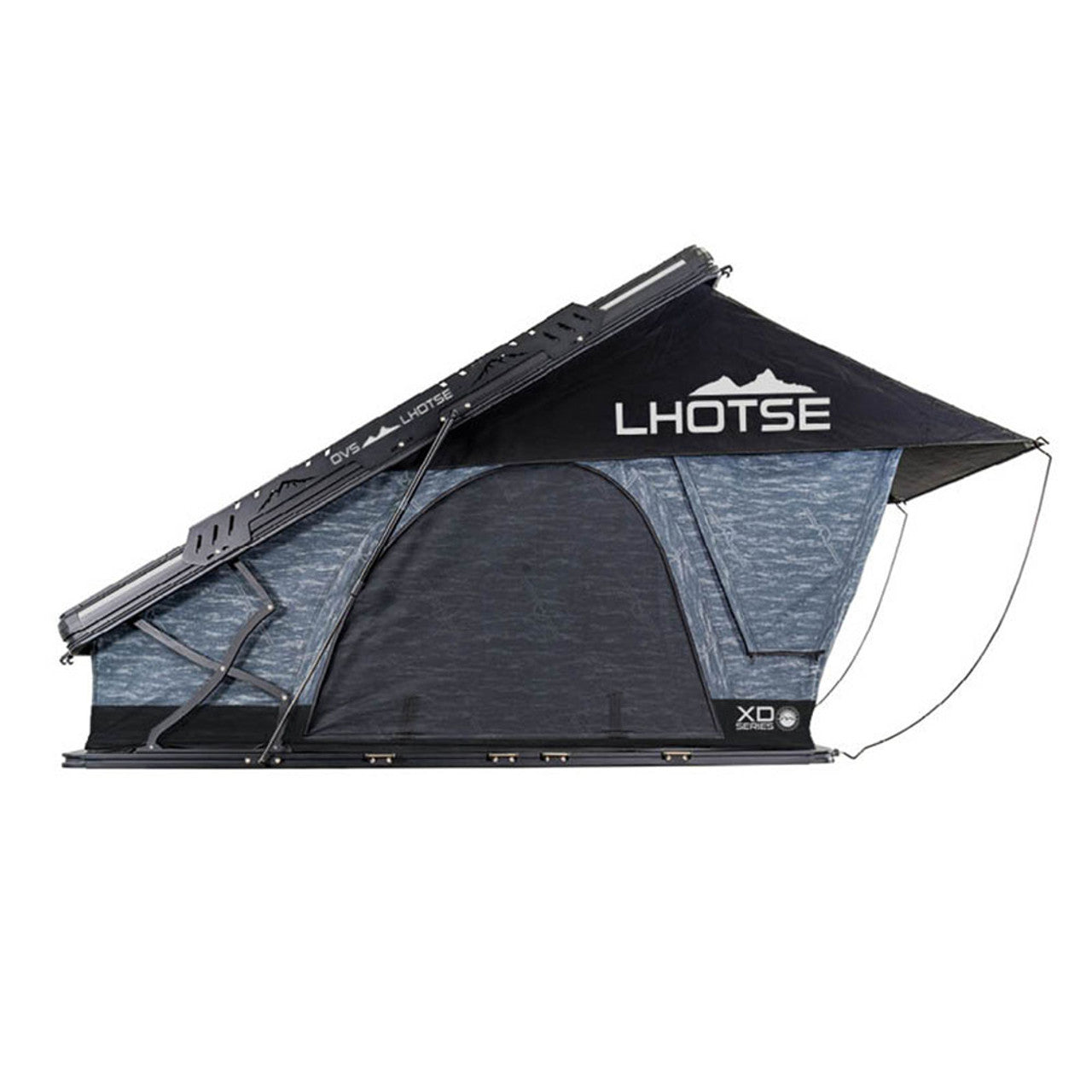 OVS XD Lhotse Clam Shell Aluminum Hard Shell Roof Top Tent, Blue