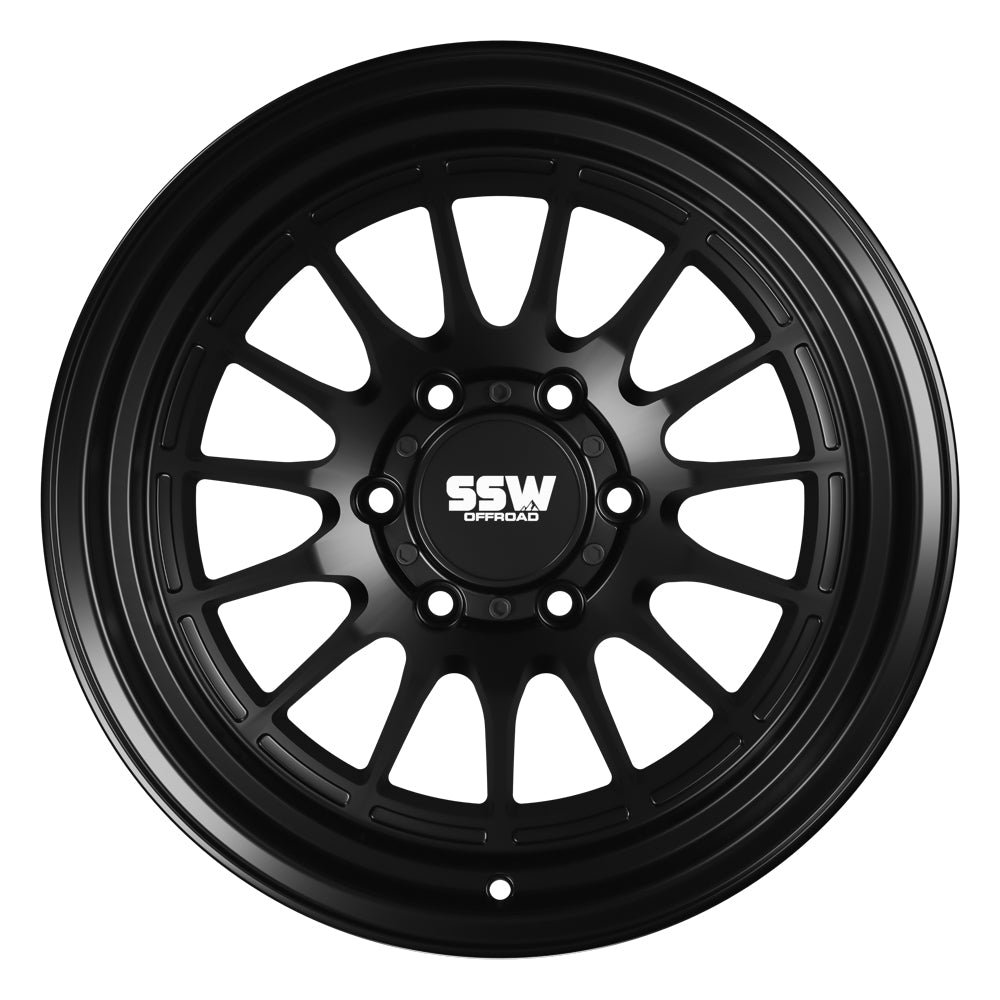 DAKAR / MATTE BLACK / 17X9.0 – Yotaverse