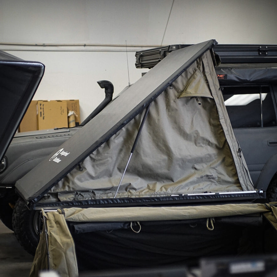 inspired overland roof top tent Inspired Overland Ultralight Roof Top Tent – Yotaverse