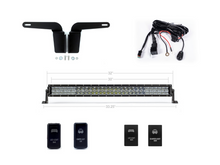 Load image into Gallery viewer, 2005-2015 TOYOTA TACOMA 32&quot; LOWER BUMPER FLUSH LED LIGHT BAR BRACKETS KIT
