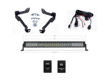 Load image into Gallery viewer, 2014-2021 TOYOTA TUNDRA 32&quot; LOWER BUMPER HIDDEN LED LIGHT BAR BRACKETS KIT