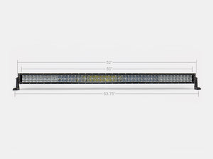 52" CURVED 5D Dual Row 5D Optic OSRAM LED Bar