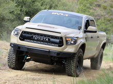 Load image into Gallery viewer, 2014-2020 Toyota Tundra 42&quot; Curved LED Light Bar Hidden Grille Combo - Cali Raised LED