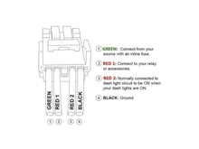Load image into Gallery viewer, Wiring Diagram - Toyota OEM style fog lights switch - Cali Raised LED