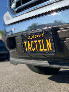 Tactilian American Flag License Plate