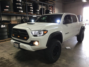 3rd Gen Tacoma (2016-2022) LED Ditch Lights with Brackets & Wiring Harness
